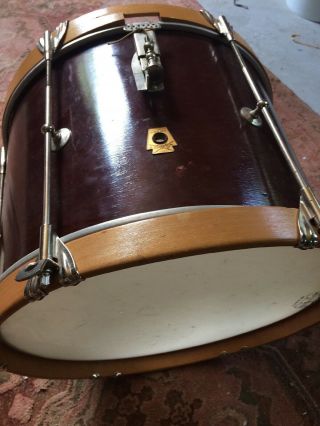 Vintage Ludwig Marching Snare Drum /w Soft Case
