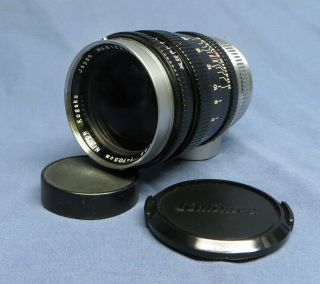 Vintage Nikon Nikkor P.  C 10.  5cm F/2.  5 Rangefinder Mount Portrait Lens Exc
