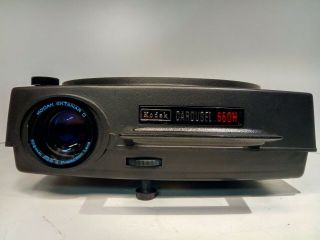 Vintage Kodak Carousel 650h Projector With Remote