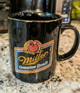 Vintage Miller Draft Coffee Mug Tea Cup Coloroll England