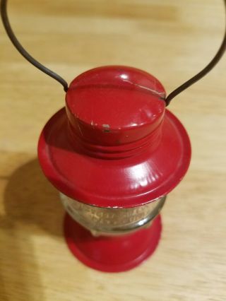 Vintage Candy Lantern Tin And Glass AVOR U.  S.  A.  1/2 oz 3