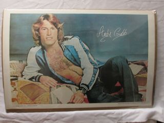 Andy Gibb 1977 Model Vintage Poster Garage Hot Guy Singer Performer Cng595
