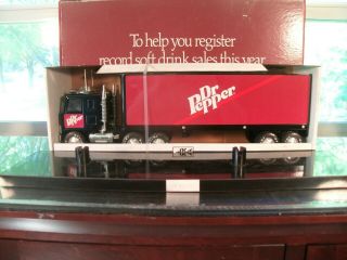 Vintage Nylint Dr Pepper Semi Truck & Trailer Promotional Retail Reward Iob