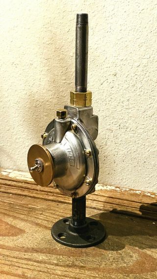 Vintage Unique Steampunk Toggle Switch,  Industrial,  Pre - Wired,  Pressure Gauge