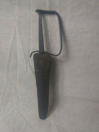 Authentic Confederate Civil War Relic D Guard Bowie Knife Found Near Shiloh 3