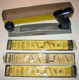 Stanley Surform 296 With (3) Extra Blades