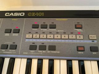 Casio CZ - 101 Vintage Phase Distortion Synthesizer For Repair 2