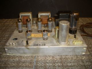 Vintage Magnavox 9302 10 Stereo Tube Amp