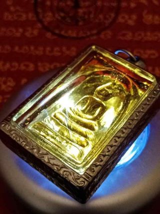 Phra Somdej Leklai Kaew Lp Somporn Holy Magic Powerful Pendant Jewel Thai Amulet