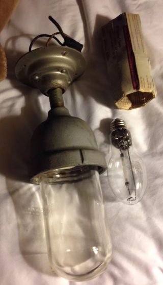 Vtg Rare Crouse Hinds Explosion Proof Industrial Vda - 175 Pendant Light