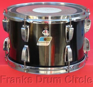 Vintage Ludwig Classic Maple 12 " Tom W/ Modular Mount Black Cortex