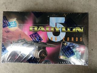 1996 Babylon 5 Skybox Collectible Trading Cards Box 48 Ct