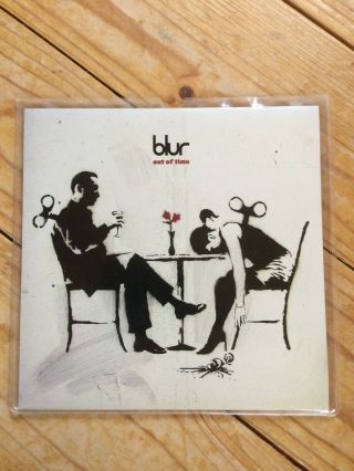 Blur Out Of Time Rare 2003 Indie Rock 7 " Vinyl Single Banksy Sleeve