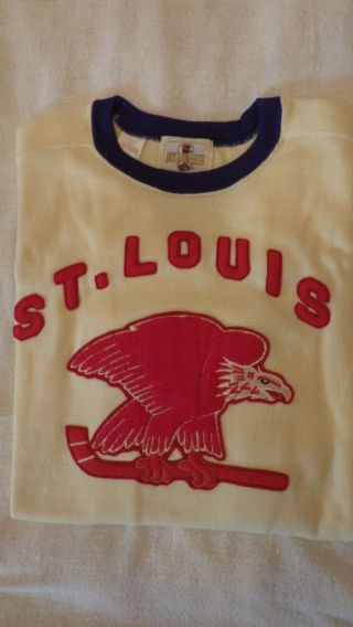 Vintage Ccm St.  Louis Eagles Nhl Heritage Jersey/sweater Large Circa 1935 Euc