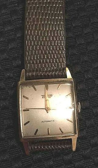 Vintage 585 14kt Yellow Gold Tissot Automatic Watch