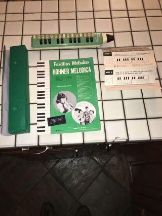 Vintage Hohner Melodica - Soprano In Case,  Made In Germany
