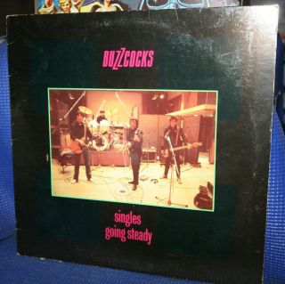 Buzzcocks Singles Going Steady - 1st - Vinyl Lp Album I.  R.  S.  A&m Usa Sp 001