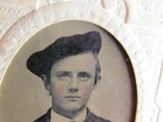 young Civil War cavalry soldier tintype photographs 2