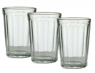 Set Of 3 Russian Tea Glasses For Holder Podstakannik Soviet Granyonyi Glassware