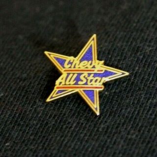 Chevrolet All Star Hat Lapel Pin Accessory Bowtie Malibu Belair Truck Badge S10