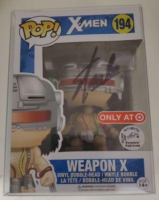 Funko Pop Marvel Weapon X Stan Lee Signed Autograph Pop Wolverine Target