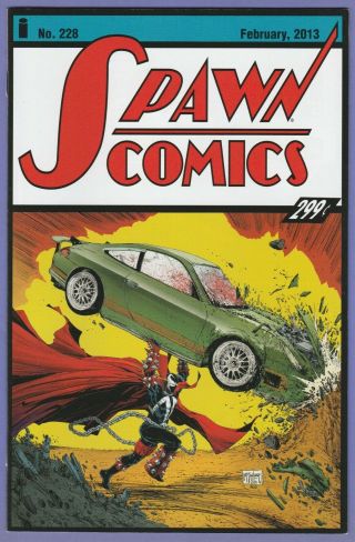 Spawn 228 A Mcfarlane Action Comics 1 Homage Movie Scarce Htf Low Print Run 1st
