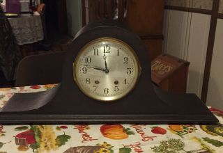 Vintage Seth Thomas Camelback Mantle Clock Usa