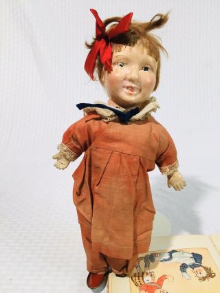Antique Wind Up Walking Composition Doll Roullet & Decamps? Automaton 1915 - 1920