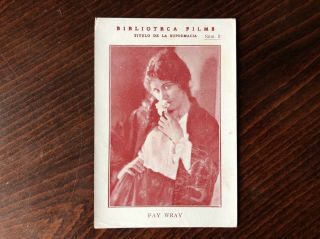 Rare Fay Wray Trading Card Silent Film Actress Circa 1928