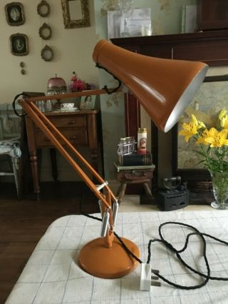 Vintage,  Mid Century Modern,  Herbert Terry Anglepoise Lamp,  Model 75,  Industrial
