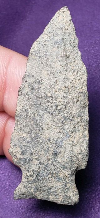 Argillite Normanskill Point Authentic Jersey Arrowhead Artifact