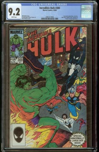 Incredible Hulk 300 Cgc 9.  2 Spider - Man Avengers & More