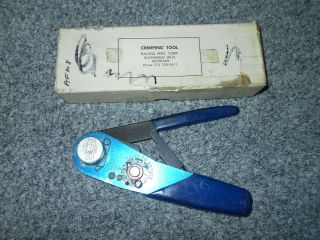 Daniels Mfg Corp Usa Vintage Afm8 Crimping Tool M22520/2 - 01