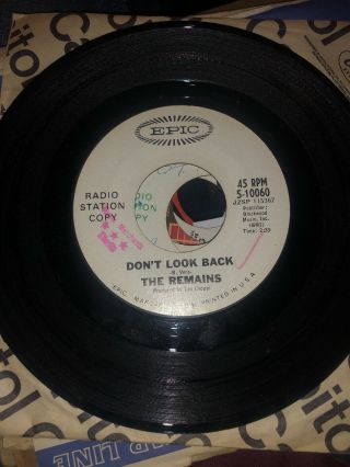 Garage Psych Promo 45 The Remains Don 