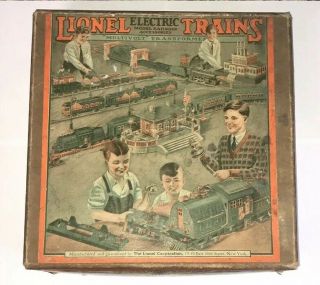 Vintage Lionel Train Outfit No.  92 - Three Trains And Track 