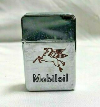 Vintage Mobil Oil Flying Pegasus Cigarette Lighter Mobiloil