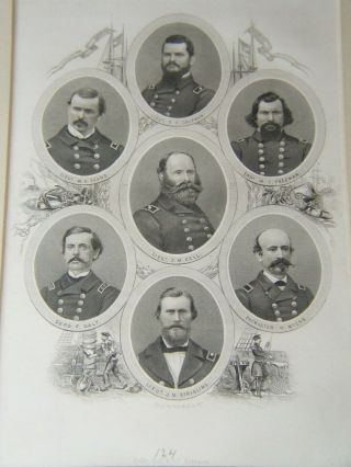 Raphael Semmes,  Southern Civil War Css Alabama Officers B&w