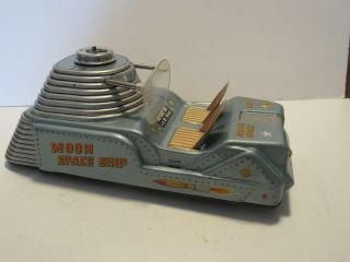 Vintage Nomura Moon Space Ship,  Tin Toy Made In Japan - Parts