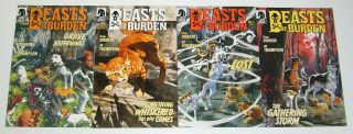 Beasts Of Burden: The Gathering Storm 1 - 4 Vf/nm Complete Series - Jill Thompson