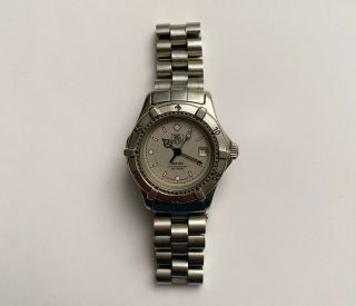 Vintage Tag Heuer 2000 Series 962.  208 Ladies Quartz 35mm Baton Steel Watch