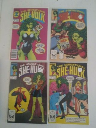 The Sensational She - Hulk Issues 1 - 6,  8 - 9,  31 - 50,  Very Fine Plus To Near