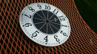 Vintage Mid Century Modern - Eames Era - Welby Starburst Wall Clock Face Elgin