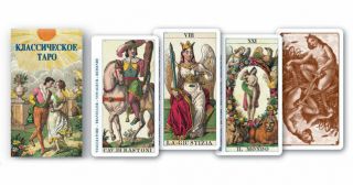 The Classic Tarot Russian Edition 78 Cards Deck Gift