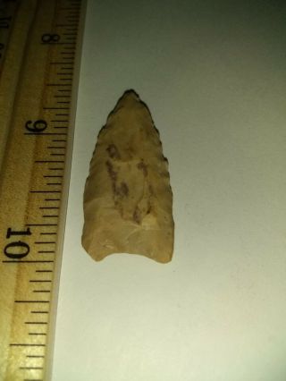Authentic Native American Artifact Fluted Paleo Clovis No Modern Alterations