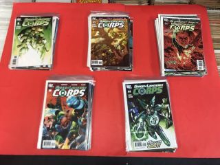 Green Lantern Corps Complete Set 1 - 63 All Vf/nm - Bagged Boarded Set