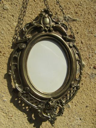French Vintage Louis Xv Style Frame Mirror
