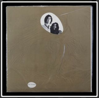 John Lennon Two Virgins Album - Rare First Press Lp The Beatles