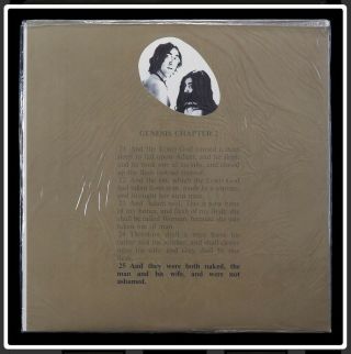 JOHN LENNON TWO VIRGINS ALBUM - RARE FIRST PRESS LP THE BEATLES 3