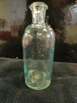 Civil War Medical Bottle,  Point Lookout Confederate Prison Camp Maryland,