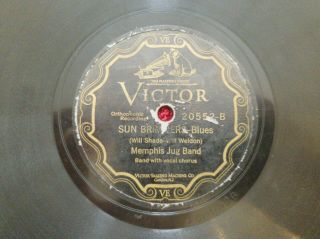 Memphis Jug Band - Stingy Woman Blues / Sun Brimmers Blues 78 rpm 3
